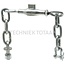 Stabilisatorenkette - 718SC-A10 | A: 690 mm | B: 20 x 2,5 mm | C: 20 x 2,5 mm | D: 14 mm | E: 12 mm | Gliederanzahl: 3 + 3