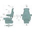 PROBOSS Seat PROBOSS AS3510 CNH air suspended 12 V, 510 mm
