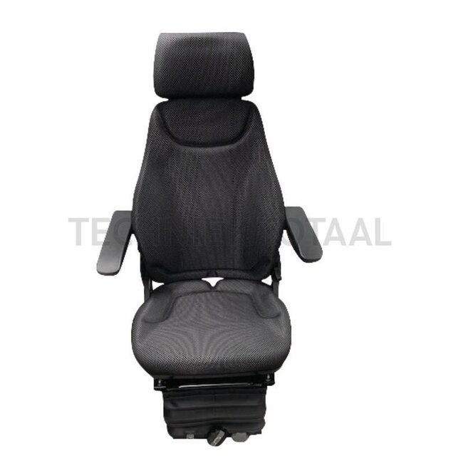 GRANIT Seat - 11044490 | Technical data: • Backrest tilt adjustment |  • Mechanical lumbar support |  • Armrest (angle adjustment - height adjustment (30 mm) - folding) |  • Adjustable back extension |  • Fabric upholstery with vacuum design | Suspension: Mechan