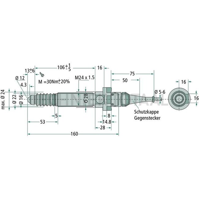 GRANIT Messwertnehmer mit Faltenbalg - 71899051, G210861100070, R917001941