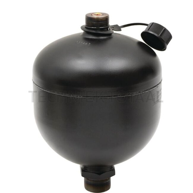 GRANIT Diaphragm accumulators Preload pressure 30 bar - 85206044, F716961020200, 140.1315.153.611, F411961020010 | Operating pressure max.: 210 bar | Male thread: M33 x 1,5 | Female thread: G1/2" | Nominal volume: 1,4 l