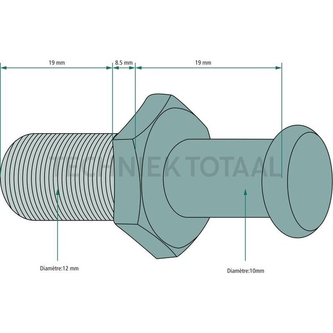 GRANIT Locking pin - 65406384, F281505210020