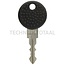 GRANIT Replacement key - Locking number: S588 - 3581668M1