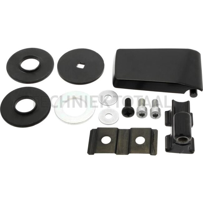 GRANIT Scharnierset voor cabinedeur boven rechts John Deere Al 6100, SE6610 | AL71323