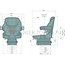 GRAMMER Compacto Basic M MSG83/521 - 2401081362, 1081362 | Suspension: Mechanical | Upholstery type: PVC | Seat contact switch: Optional | Track gauge: 225 mm | Seat width: 450 mm | Fore/aft isolator: Optional | Restraint system: Optional | Seat heater: Optional