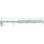 GRANIT Gas struts - 65402196, 224729A1, 8681CW, I224729A1 | Newtons: 250 | A: 500 mm | B: 265 mm | C: 8 mm | D: 8 mm | Stroke: 209 mm | d1: 8 mm | d2: 18 mm | To fit: Windscreen | Form: 3