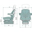 GRAMMER Trekkerstoel luchtgeveerd stof, zitbreedte 480 mm, 24 V | 1248637-24