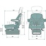 GRAMMER Trekkerstoel luchtgeveerd stof, zitbreedte 480 mm, 24 V | 1248637-24