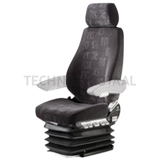 GRAMMER Zitting Amarillo Basic MSG90.3P - 2401040425, 1040425 | Passend voor: DAF | Ophanging: luchtgeveerd | Bekledingstype: Stof | Spoormaat: 230 mm | Zittingbreedte: 480 mm | Boordspanning: 24 V | Zittingtype: MSG90.3P | Technische gegevens: • Luchtgeveerde st