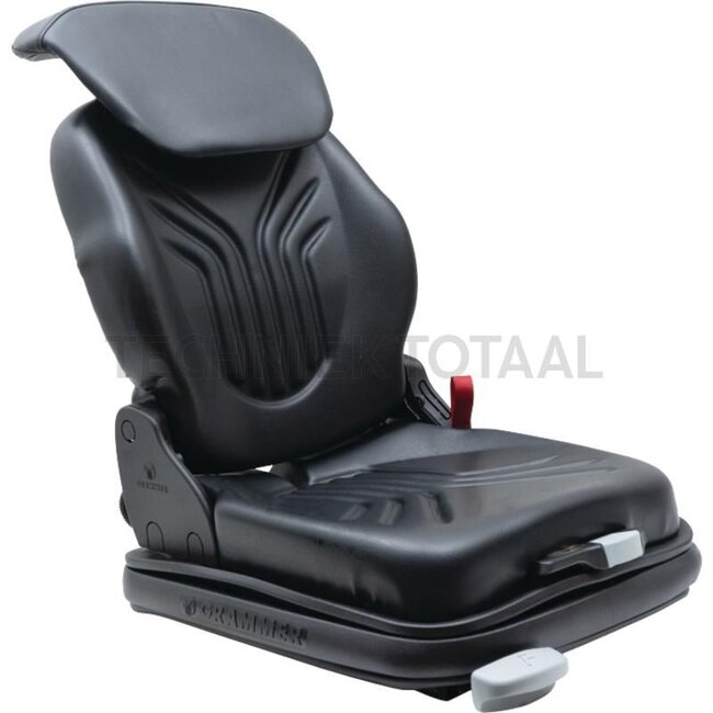 GRAMMER Primo Professional S MSG75GL/511 - 2401212687, 1212687 | Zittingtype: MSG75GL/511 | Ophanging: luchtgeveerd | Bekledingstype: PVC | Zittingcontactschakelaar: Optioneel | Spoormaat: 328 mm | Zittingbreedte: 400 mm | Gordelsysteem: Optioneel | Boordspanning