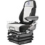 GRAMMER Maximo XT Dynamic Plus MSG97AL/741 - 2401340888, 1340888 | Ophanging: luchtgeveerd | Bekledingstype: Stof / Nieuw ontwerp | Zittingcontactschakelaar: Optioneel | Spoormaat: 381 mm | Zittingbreedte: 565 mm | Joystickconsole: Optioneel | Horizontale vering