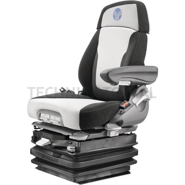 GRAMMER Maximo XT Dynamic Plus MSG97AL/741 - 2401340888, 1340888 | Ophanging: luchtgeveerd | Bekledingstype: Stof / Nieuw ontwerp | Zittingcontactschakelaar: Optioneel | Spoormaat: 381 mm | Zittingbreedte: 565 mm | Joystickconsole: Optioneel | Horizontale vering