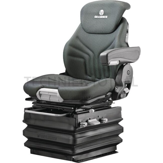GRAMMER Maximo XT Professional MSG97AL/731 - 2401314123, 1314123, 1 314 123 | Passend voor: Fendt SCR en S4 | Ophanging: luchtgeveerd | Bekledingstype: stof | Zittingcontactschakelaar: ja | Spoormaat: 380 mm | Zittingbreedte: 530 mm | Joystickconsole: ja | Horizo