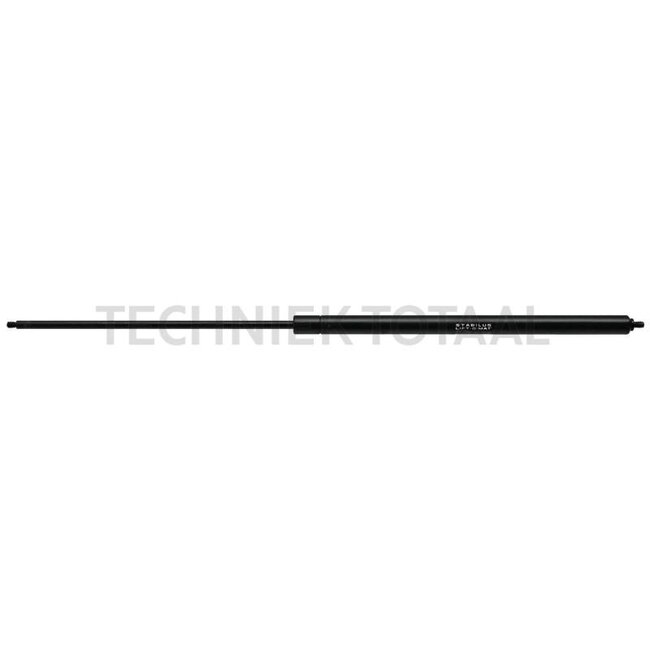 GRANIT Gas struts - Newtons: 100. A (mm): 75. B (mm): 204. C (mm): 8. D (mm): 19. E (mm): M6. F (mm): 10 - 9997RF/0100N/-/-