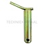 GRANIT Pin Cat. 0 - 200129102 | Version: Without chain | Category: 0 | A: 16 mm | B: 6 mm | C: 220 mm | D: 250 mm