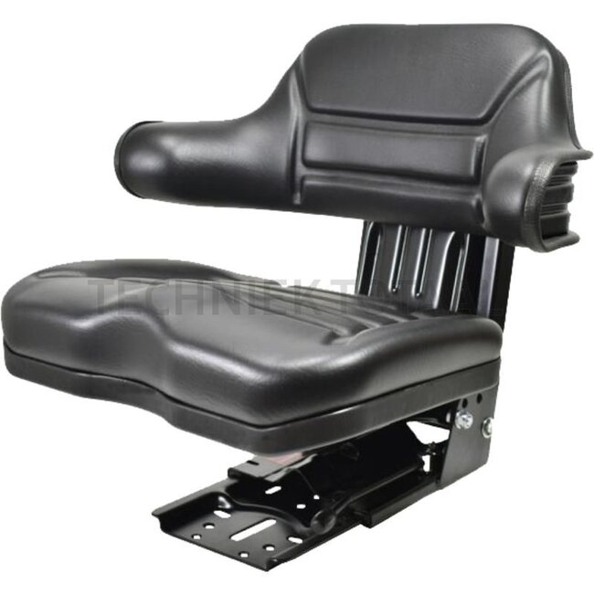 GRANIT Zitting - 12140085 | Ophanging: mechanisch | Bekledingstype: PVC | Zittingcontactschakelaar: Optioneel | Spoormaat: 93 mm | Zittingbreedte: 445 mm | Gordelsysteem: Optioneel | Lengte: 500 mm | Hoogte: 510 mm | Technische gegevens: • Metalen constructie va