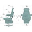 PROBOSS PROBOSS AS3510 Including heater, 12V - 12135572 | On-board voltage: 12 V | Upholstery type: Fabric | Seat contact switch: Optional | Track gauge: 260 mm | Seat width: 510 mm | Joystick console: Optional | Seat heater: Yes | Restraint system: Optional | Ro