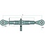 GRANIT Tensioning bar - 200992208 | A cat.: 1 (19 mm) | B cat.: 1 (19 mm) | C: 400 mm | D: 520 - 710 mm | I: 1 1/8" mm | Thread: 1 1/8"