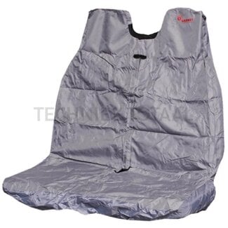 GRANIT Seat cover gray two-seater 92 x 45 cm, back 91 x 87 cm