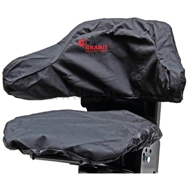 GRANIT Stoelhoes zwart - 24000103, MA024000103 | Breedte: 48 cm | Diepte: 40 cm | Rugbreedte: 66 cm | Rughoogte: 43 cm