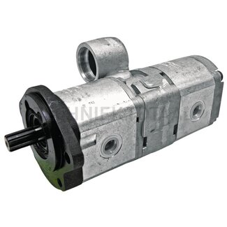 Bosch/Rexroth Doppelpumpe rechtsdrehend 18 + 14 cm³/U/min. Massey Ferguson