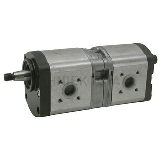 Bosch/Rexroth Dubbele pomp linksdraaiend 16 + 11 cm³/omw. Deutz-Fahr