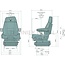 GRAMMER Maximo XT Evolution Dynamic MSG97EL/741 - 2401388488JD6R, 1388488JD6R | passend für: John Deere 6R neue Baureihe | Federung: luftgefedert | Polsterart: Stoff / Neues Design | Sitzkontaktschalter: Ja | Spurmaß: 380 mm | Sitzbreite: 550 mm | Joystickkonsole