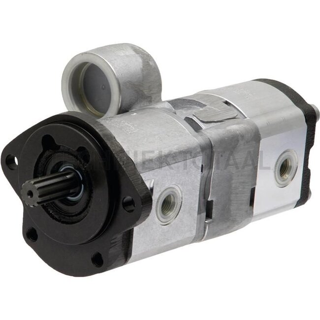 Bosch/Rexroth Doppelpumpe rechtsdrehend 14 + 10 cm³/U/min. Massey Ferguson, Case IH | 3816909M91, R918C01070