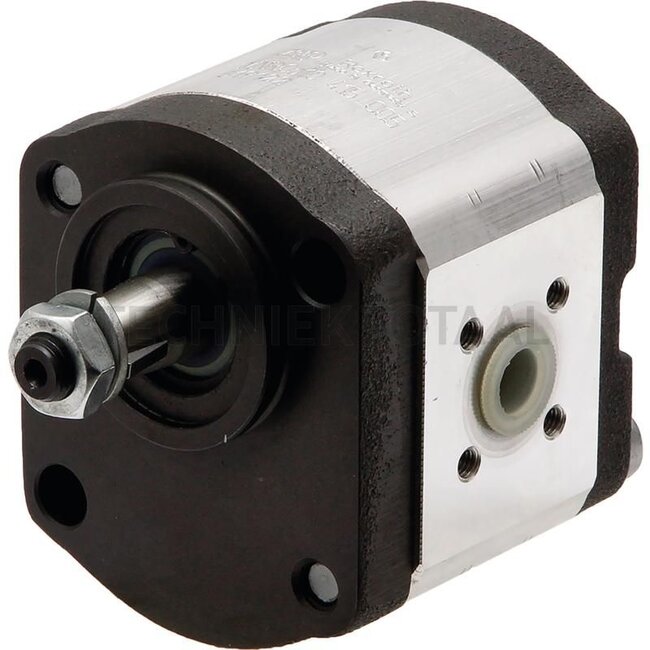 Bosch/Rexroth Doppelpumpe rechtsdrehend - 2560510565088, 3816909M91, R918C01070, 510565088, 0510565088, 3226942R91, 3226942R92, 3226942R93 | Fördervolumen: 14 + 10 cm³/U | Antriebswelle: Zahnw. SAE, Ø 18,62 Z11 | Drehrichtung: rechts | Bosch-Nr.: 0510565088 | OE Ausfüh