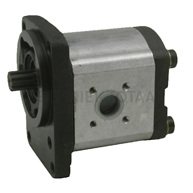 Bosch/Rexroth Hydrauliekpomp rechtsdraaiend - 2560510525010, 0510525010, 510525010, 0510520011, 1313T130010 | Slagvolume: 11 cm³/omw. | Aandrijfas: Spline-as B 17 x 14, 9 splines | Max. werkdruk: 250 bar | Draairichting: rechts | N min.: 500 omw./min | N max.: 3500 omw