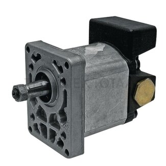 Bosch/Rexroth Hydraulic pump clockwise rotating with valve 14 cm³/rpm., taper 1:8 Ø 17,46