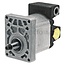 Bosch/Rexroth Hydraulikpumpe linksdrehend - 2560510525359, 5180275, 510525359, 0510525359 | Fördervolumen: 19 cm³/U | Antriebswelle: Kegel 1:8, Ø 17,46 | Drehrichtung: links | Leitungsanschlüsse Saugseite: Ø 40mm, 4-Loch, M8 | Leitungsanschlüsse Druckseite: Ø 30mm, 4-L