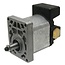 Bosch/Rexroth Single pump clockwise - 256R918C02270, 5168841 | Output volume: 25 cc/rev | Drive shaft: Taper 1:8, Ø 17.46 | Direction of rotation: Right | Line connection suction side: Ø 40mm, 4-Loch, M8 | Line connection pressure side: Ø 30mm, 4-Loch, M6 | Adaptor pla