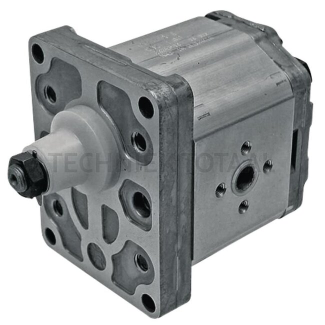 GRANIT GRANIT enkele hydrauliekpomp rechtsdraaiend - 25914006, 3539857M91, 1825212M91, E3539857M91 | Slagvolume: 11,9 cm³/omw. | Aandrijfas: conus 1:8, Ø: 17,46 | Draairichting: rechts | Aansluiting zuigzijde: Ø: 30 mm, 4-gaats, M6 | Aansluiting perszijde: Ø: 30