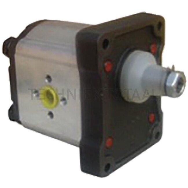 GRANIT GRANIT single pump Anticlockwise - 25999098, 510625362 | Output volume: 19,2 cc/rev | Drive shaft: Taper 1:8, Ø 17.46 | A: 59,1 mm | B: 117,9 mm | Direction of rotation: Anticlockwise | Line connection suction side: Ø 40 mm, 4-hole, M8 | Line connection p