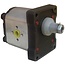 GRANIT GRANIT enkele hydrauliekpomp linksdraaiend - 25999098, 510625362 | Slagvolume: 19,2 cm³/omw. | Aandrijfas: Conus 1:8, Ø: 17,46 | A: 59,1 mm | B: 117,9 mm | Draairichting: links | Aansluiting zuigzijde: Ø: 40mm, 4-gaats, M8 | Aansluiting perszijde: Ø: 30 m