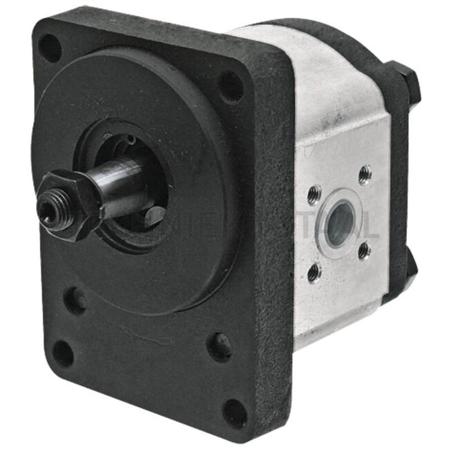 GRANIT Hydrauliekpomp - 25921003, 0510420005, 0510325006, HYZFR116R1, HYZFR18CR101 | Slagvolume: 6,1 cm³/omw. | Aandrijfas: conus 1:5, Ø 17 x 17 | Draairichting: rechts | Aansluiting zuigzijde: Ø: 40 mm, 4-gaats, M6 | Aansluiting perszijde: Ø: 35mm, 4-gaats, M6