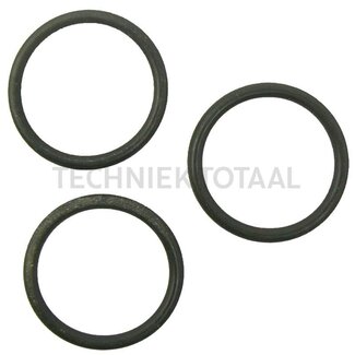 Gasket set for SB7 auxiliary control unit flange surface with O-rings external