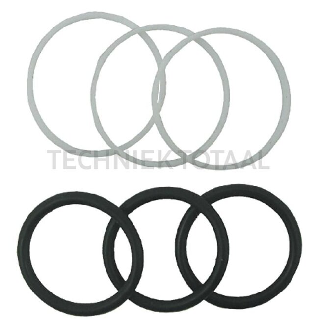 GRANIT Gasket set for SB7 auxiliary control unit flange surface with O-ring and support ring external - 85286015, 86015