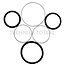 GRANIT Gasket set for SB23OC auxiliary control unit flange surface from model year 2000 - 85286122, 86122