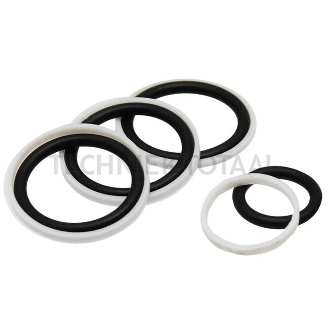 GRANIT Gasket set for control unit 85219130 flange surface with O-ring and support ring - 85286126, 1810805M92, 86126, F916501120110
