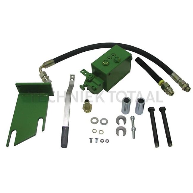 GRANIT Base valve for retrofitting with accessories, not compatible with OEM auxiliary control units - 85212001, 19163 | Description: These control units are suitable for tractors with closed hydraulic systems and without safety cab. 4/3-way valves, connected in