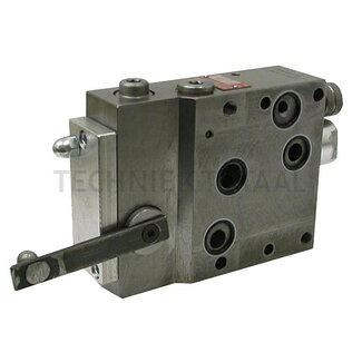 GRANIT Control unit Can be switched between single- and double-acting, with float position and limit stop (with lever)