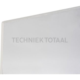 GRANIT Acrylglasplaat - Dikte 8 mm, Lengte: 1,25 mtr, Breedte: 1,03 mtr