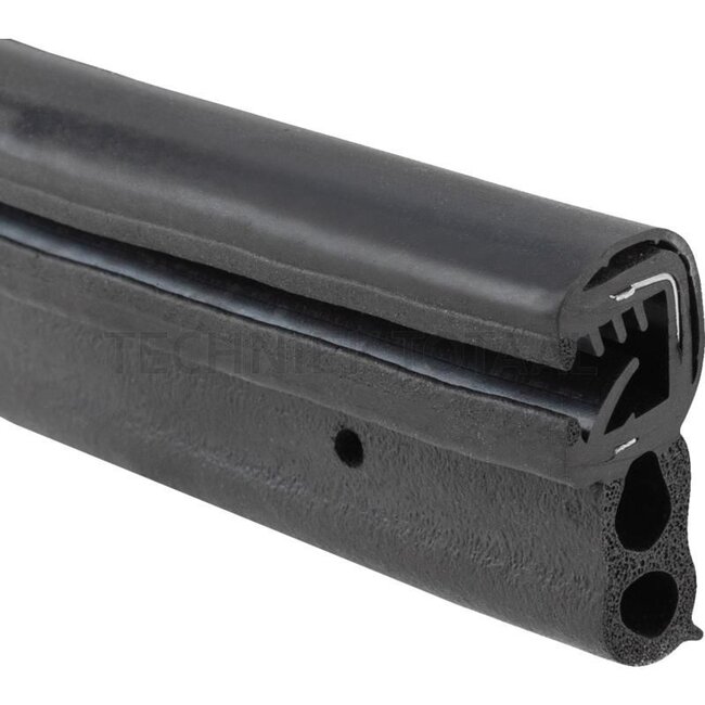 GRANIT Dichtgummi - 11466615, R272790 | B: 8 mm | Klemmbereich: 2 - 4 mm | Länge: 1 m | Vergleichs-Nr.: R272790 | H: 32 mm