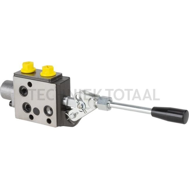 GRANIT stuurventiel dw zonder zweefstand voor Bosch SB 1 hydrauliek - 852A14717 | Technische gegevens: Maximale werkdruk: 210 bar, Nominale volumestroom: maximaal 40l /min., Aanhaalmoment: 30 Nm, Aansluitingen: M18 x 1,5, Afmetingen: 124 x 40 x 75 mm | Omschrijv