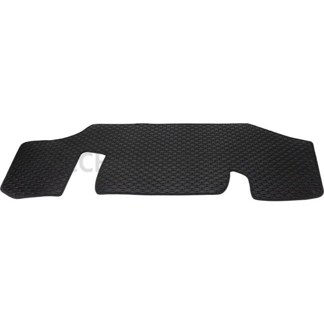 GRANIT Rubber floor mat black, anti-slip, antistatic, with fabric edge