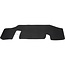 GRANIT Rubber floor mat black, anti-slip, antistatic, with fabric edge