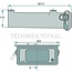 GRANIT Document box - 28800154 | Height: 119 mm | Width: 303 mm | Depth: 423,5 mm | To fit: A4 documents | Description: Document box | Application e.g. for: - Commercial vehicles, containers, forklift trucks, etc. |  - as containers for instructions, delivery no