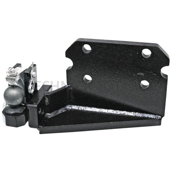 Scharmüller Forced steering 1-cylinder top left, hole pattern 80 x 140 mm - 777005201240, 0.520.124.0-A02, 00.520.124.0-A02 | Assembly notes: Anticlockwise | Hole pattern: 140 x 80 mm | Colour: Black | Steering power: 2 t | Lock: K50 | Description: Approved for steer